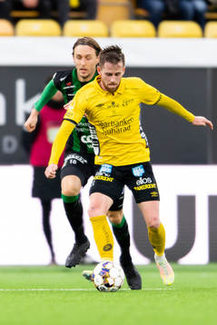 Varbergs Joakim Lindner och Elfsborgs Rasmus Alm