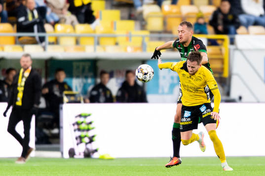 Varbergs Albert Ejupi och Elfsborgs Rasmus Alm