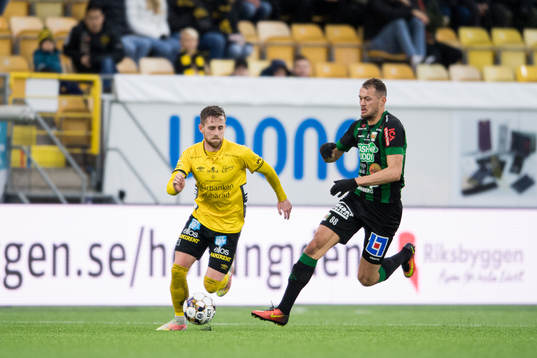 Elfsborgs Rasmus Alm och Varbergs Albert Ejupi
