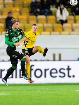 Varbergs Joakim Lindner och  Elfsborgs Per Frick