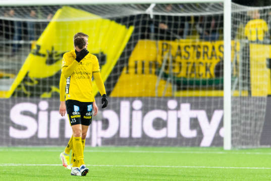 Elfsborgs Leo Väisänen deppar