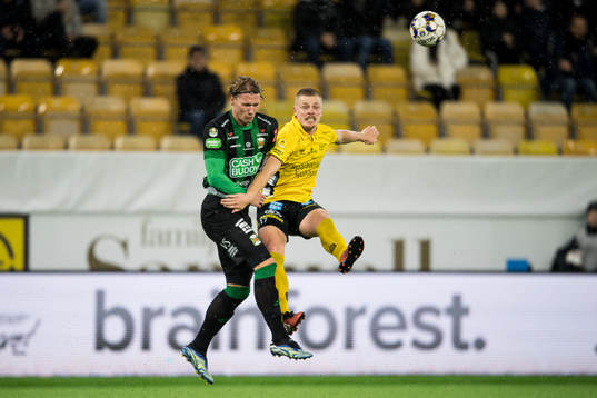 Varbergs Hampus Zachrisson och Elfsborgs Per Frick