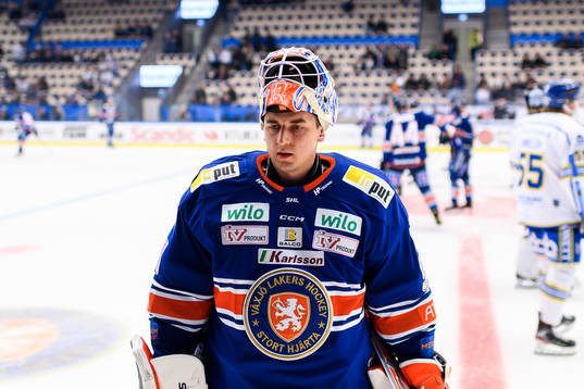 Växjös målvakt Janis Kalnins