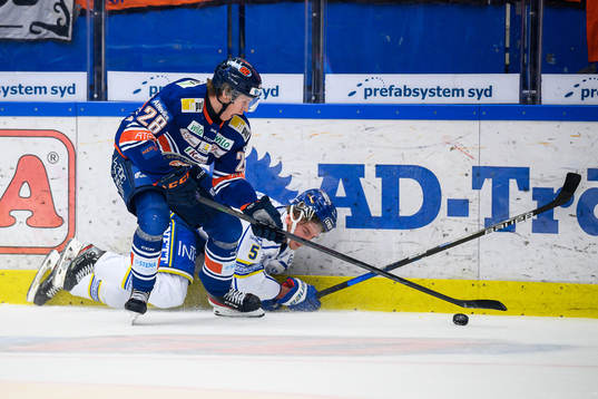 Växjös Hugo Gustafsson och Leksands Calle Själin