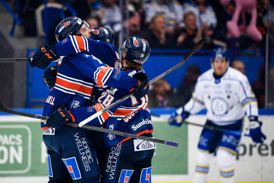 Växjös Hardy Häman Aktell, Joel Persson och Hugo