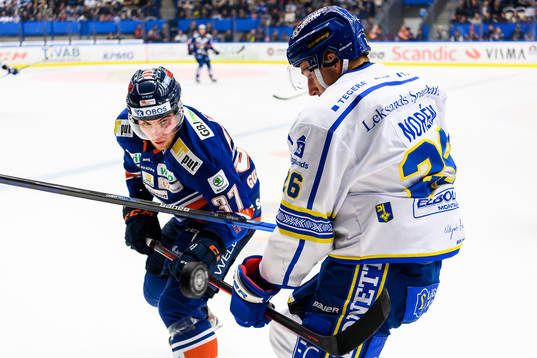 Växjös Glenn Gustafsson och Leksands Patrik Norén