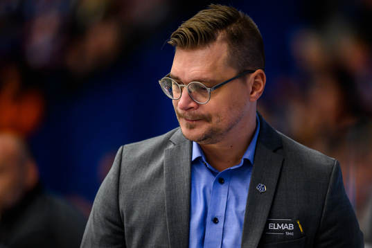 Leksands tränare Björn Hellkvist  deppar