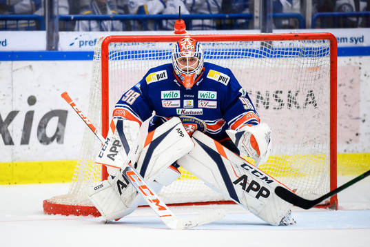 Växjös målvakt Janis Kalnins
