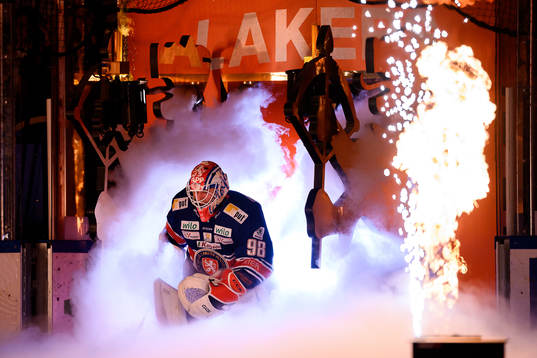 Växjös målvakt Janis Kalnins