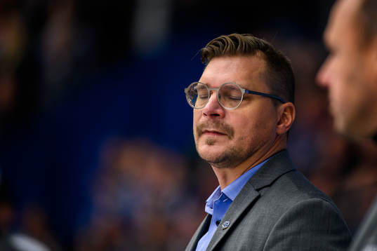 Leksands tränare Björn Hellkvist deppar