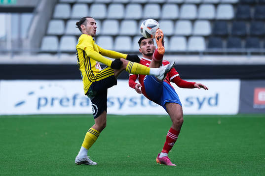 Ängelholms William Kvist och Sävedalens Ajhan Djabarl