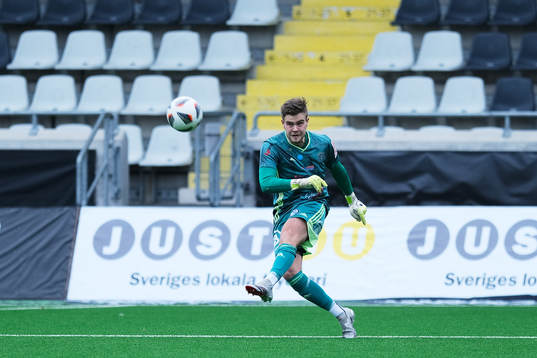 Ängelholms målvakt Robin Streifert