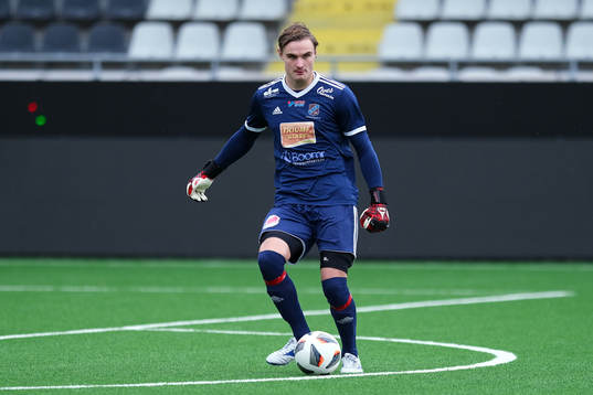 Sävedalens målvakt Oskar Baggesen-Gyllunger
