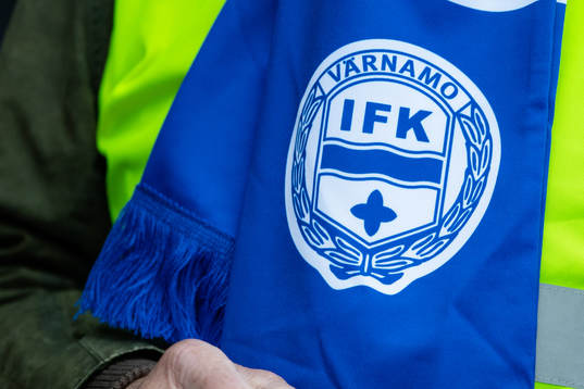 Halsduk med Värnamos logo