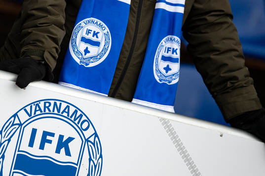 Halsduk med Värnamos logo