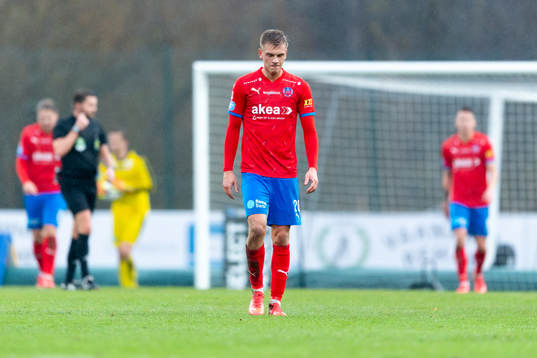 Helsingborgs Dennis Olsson deppar
