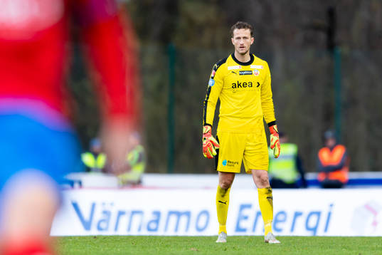 Helsingborgs målvakt Anders Lindegaard