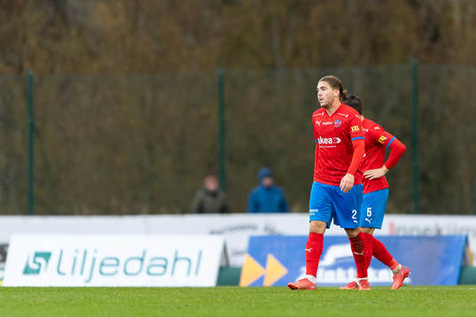 Helsingborgs Charlie Weberg deppar
