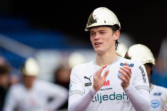 Värnamos Hugo Andersson jublar