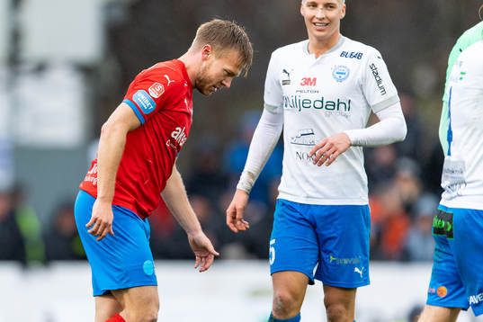 Helsingborgs Andreas Landgren deppar