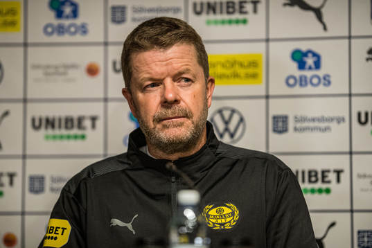 Mjällbys tränare Anders Torstensson
