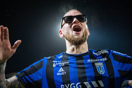 Sirius Adam Ståhl jublar
