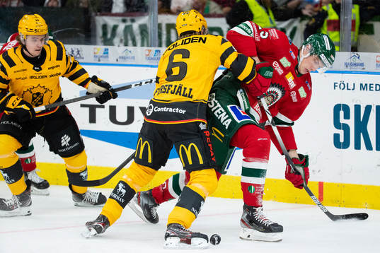 Skellefteås Måns Forsfjäll och Frölundas Elmer