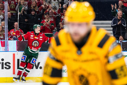 Frölundas Elmer Söderblom jublar