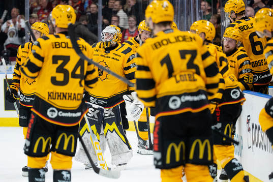 Skellefteås målvakt Strauss Mann deppar