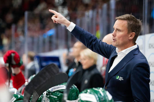 Frölundas tränare Roger Rönnberg