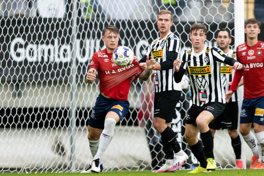 Örgrytes Marcus Haglind Sangré och Landskronas Linus
