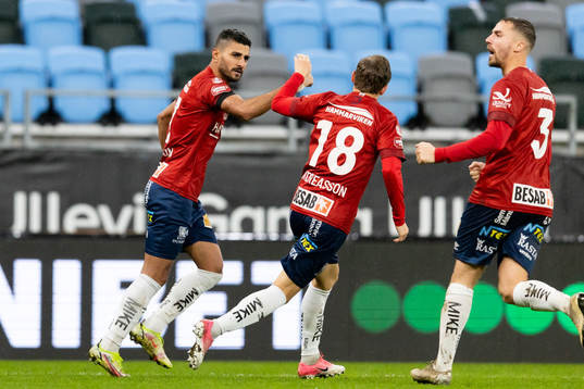 Örgrytes Ailton Jose Almeida jublar