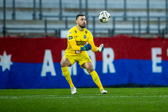 Landskronas målvakt Amr Kaddoura