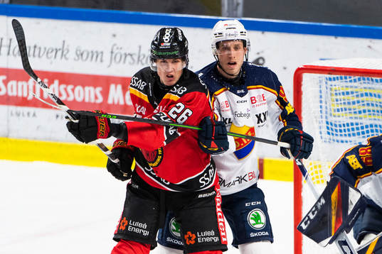 Luleås Radek Muzik och Djurgårdens Josef Ingman