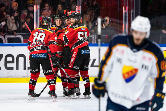Luleås Pontus Andreasson jublar
