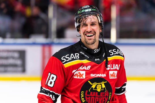 Luleås Sami Lepistö jublar