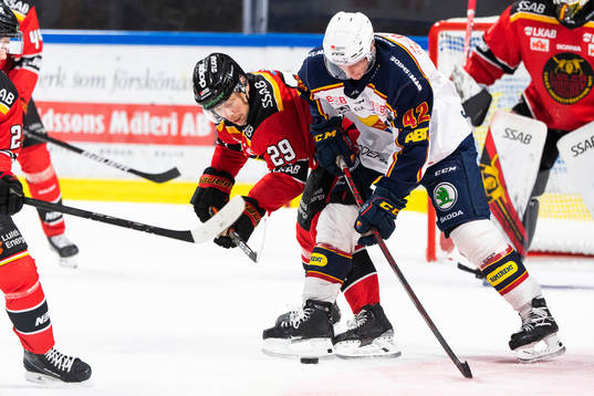 Luleås Erik Gustafsson och Djurgårdens Ludvig Hedström