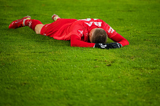 Robert Thomas Taylor of Brann looks dejected