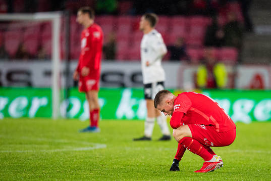 Robert Thomas Taylor of Brann looks dejected