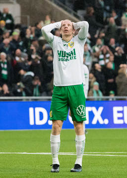 Hammarbys Gustav Ludwigson deppar