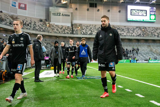 Örebros Johan Mårtensson deppar