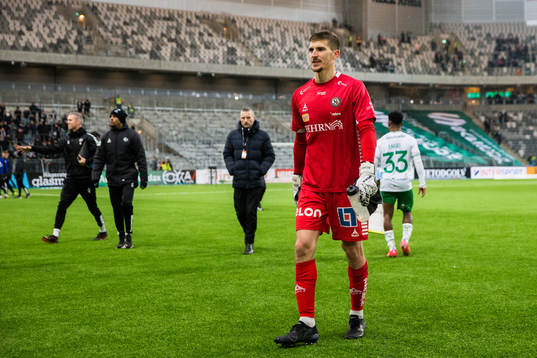 Örebros målvakt Bobby Allain