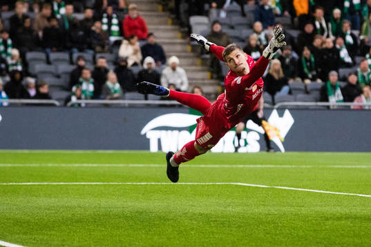 Örebros målvakt Bobby Allain