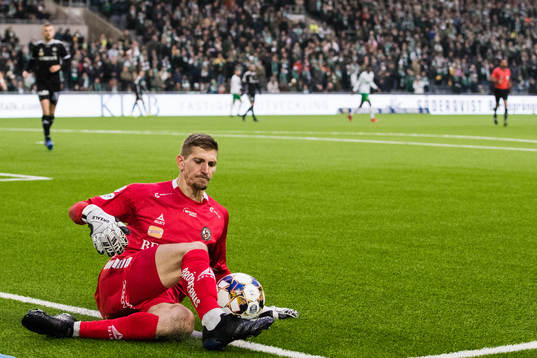 Örebros målvakt Bobby Allain