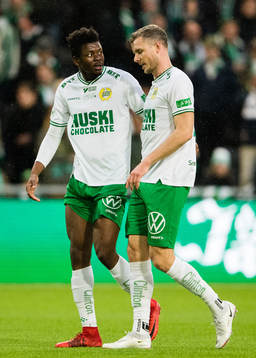 Hammarbys Aziz Mohammed Ouattara och Richard Magyar