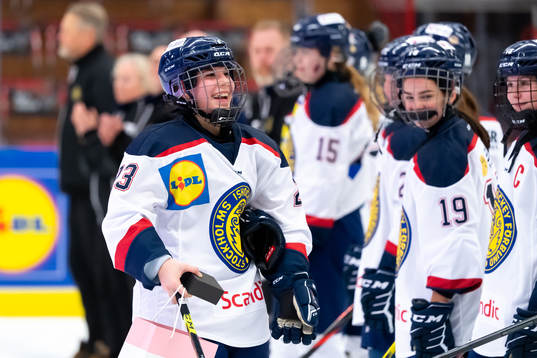 Stockholms Felicia Åberg jublar