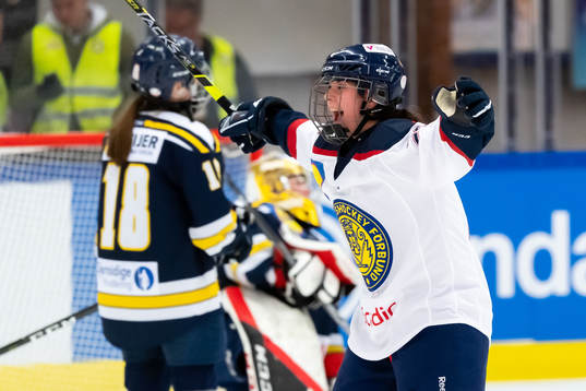 Stockholms Felicia Åberg jublar