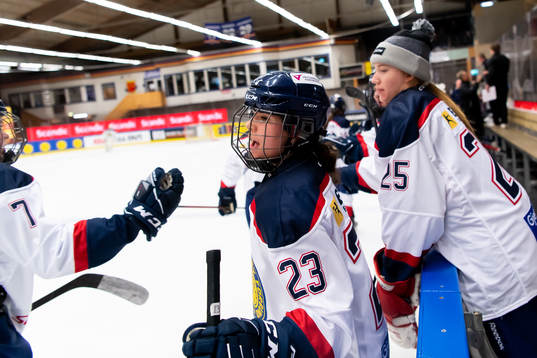 Stockholms Felicia Åberg jublar