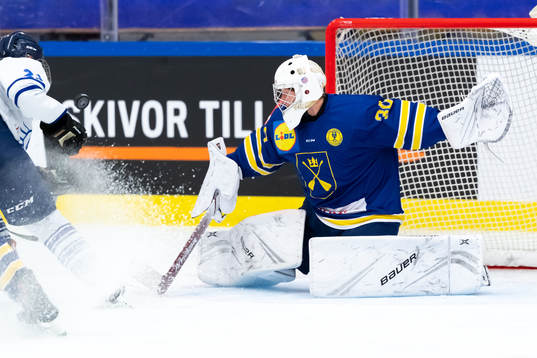 Dalarnas målvakt Emil Rautsila