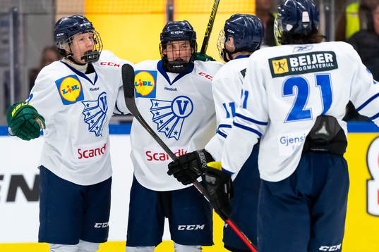 Västerbottens Joel Barrefjord jublar